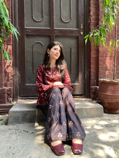 Pietra Dura 2Pc - Printed Lawn Dress