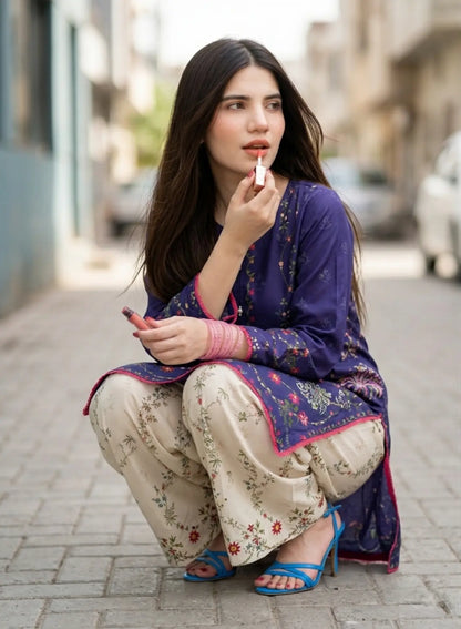 Gulrukh 2Pc - Printed Lawn Dress